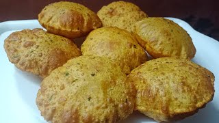 Moong Dal Masala Puri  चटपटी फूलीफूली मसाला मूंग दाल पुरी  EASY COOKING  nishaskitchen [upl. by Ciprian]