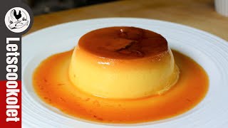 Creme Caramel Chefs Recipe [upl. by Maxa]