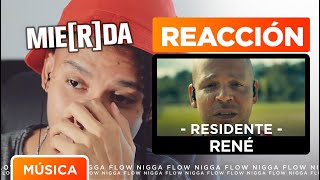 REACCIÓN Residente  René Official Video  SANTA MIERD 😥 [upl. by Sherburne]