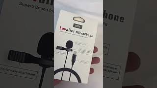 Lavalier microphone mobile phone live video recording [upl. by Fante]