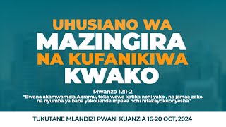 UHUSIANO WA MAZINGIRA NA KUFANIKIWA KWAKO I SEHEMU YA 01 I JUMATATU 30 SEPT 2024 [upl. by Kulda523]