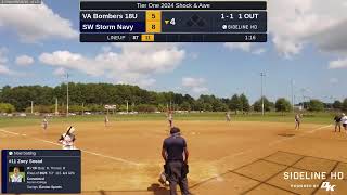 SW Storm Navy vs VA Bombers 18U 20240921 [upl. by Stets236]