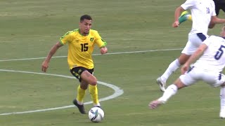 Ravel Morrison for Jamaica Against Serbia 07062021 [upl. by Marba]