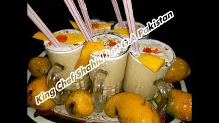 King Mango Protein Shake Eid Speacial 2018  King Chef Shahid Jutt GA Pakistan [upl. by Sirama]