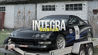 Atradām HONDA INTEGRA TYPER un atjaunosim braukšanai autošosejā  Rode Racing [upl. by Neevan]