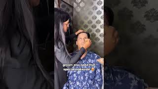 Groom makeover 😍😍… shorts trending groom makeover latest viralvideo [upl. by Mareld]