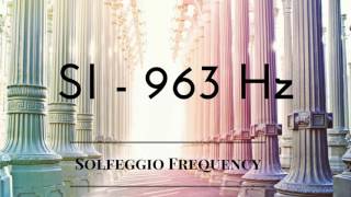 SI  963 Hz  pure Tone  Solfeggio Frequency  8 hours [upl. by Aneer]