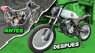 HONDA CARGO 150 LA SACAMOS DE LA BASURA Y LA MODIFICAMOS POR COMPLETO parte 1 [upl. by Eiramassenav]