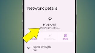 WIFi stuck on obtaining ip address  obtaining ip address problem in WiFi  obtaining ip address [upl. by Rosanne816]