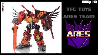 Toy Review TFC Toys Ares Full combined mode [upl. by Nommad261]