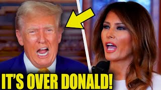 Melania STABS Trump In The BACK Publicly TURNS ON HIM [upl. by Rolfe]