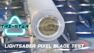 NEW TRISTAR Lightsaber Pixel Blade for Efthemios 4K [upl. by Mercedes]