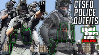 GTA 5 Online CTSFO Police Outfits After Patch 154 Cayo Perico Heist Clothing Glitches Not Modded [upl. by Aryahay703]