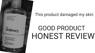 HONEST REVIEW ON GLYCOLIC ACID SOLUTION [upl. by Ku]