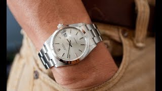 古董表推荐 劳力士6694到底美在哪里 Rolex oysterdate precision 6694 [upl. by Annauqal]