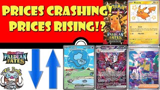 BIG Paldean Fates Price Changes BIG Falls Some Rising Pokémon TCG News [upl. by Alenairam]