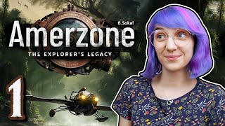 ✈️ Protoplasta Syberii powraca  DEMO Amerzone  The Explorers Legacy 1 [upl. by Madelena]