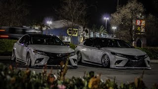 Night edit mtxse26 xsesteady Toyota Camry XSE gen8kamuri bagged camry modded [upl. by Nelluc]