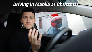 Christmas in Manila The Traffic is CRAZY [upl. by Reames]