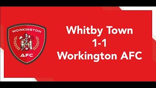 MATCH HIGHLIGHTS Whitby Town 11 Workington AFC [upl. by Aronle]