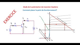 COMMENT DETERMINER LA DROITE DE CHARGE ET LE POINT DE FONCTIONNEMENT DUNE DIODE leçon 7 [upl. by Gathers]