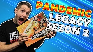 Pandemia Legacy Sezon 2  UNIKATOWA gra kooperacyjna [upl. by Anilat840]