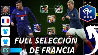 🚨Usamos la Mejor Plantilla de la Selección de FRANCIA🔥 en el Efootball 2025 Mobile✅ [upl. by Oal]