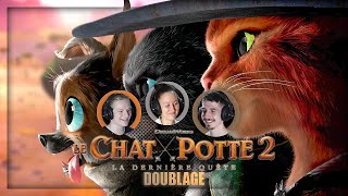 Le Chat Potté 2  Doublage  Potté Kitty et Perrito [upl. by Nonnah]