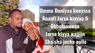 Anaafi Jarsa kiyyaa fi Obboloowwan Jarsa kiyya wajjiin Sha sha jecha oolle Alhamdulillaahi [upl. by Trevethick]