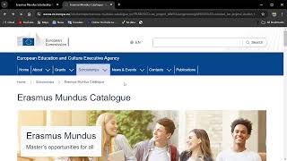 Erasmus Mundus Scholarship Program 2025 in Europe Fully Funded Deadline September 2024 [upl. by Anigue]