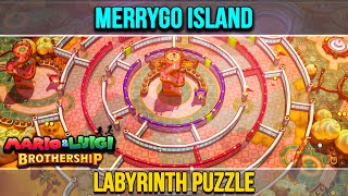 Merrygo Island Labyrinth Maze Puzzle Mario amp Luigi Brothership [upl. by Corie137]