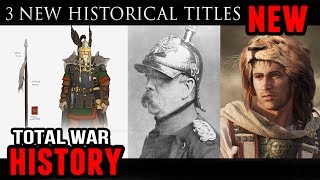 Total War 3 New Historical Titles Announced Age of Vikings Alexander Victorian Era [upl. by Berri]