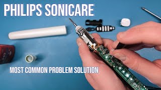 Philips Sonicare DiamondClean 9000 HX911 disassembly and repair [upl. by Ynnavoeg]