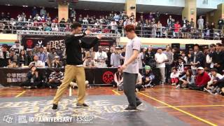 Popping Best166 Fido vs Dokyun  160229 OBS Vol10 Day2 [upl. by Lexis64]