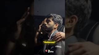 Gukesh meets his Father after beating Ding ♥️🔥 gukesh chess [upl. by Haimirej]