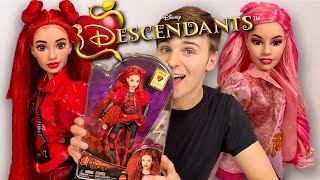 NEW Disney Descendants Red amp Bridget  Rise of Red Dolls Unboxing amp Review  Mattel [upl. by Dnama995]