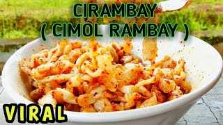 VIRAL  CIRAMBAY  SAMBEL GLEDEK [upl. by Ettevets]