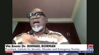 Ghana cant be prepared for disasters without trained personnels  Dr Norman UPfront [upl. by Doreen]