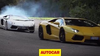 Lamborghini Aventador challenge 3 the drag race [upl. by Karylin]