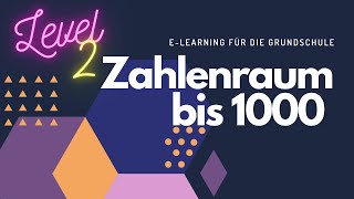 Zahlenraum bis 1000 Level 2 [upl. by Olegnaed]