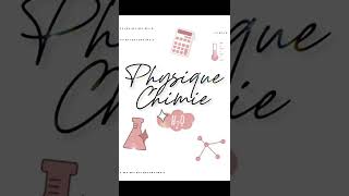 TUTO PAGE DE GARDE AESTHETIC  PHYSIQUE CHIMIE  BACK TO SCHOOL😵‍💫 [upl. by Ahsinaw316]