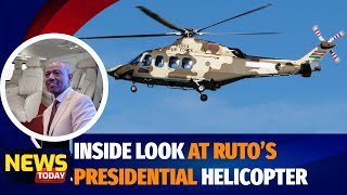 UNBELEIVEABLE Inside Kenyas PRESIDENTIAL HELICOPTER  Secrets to Ruto Travel on Kenyan MARINE ONE [upl. by Haonam]