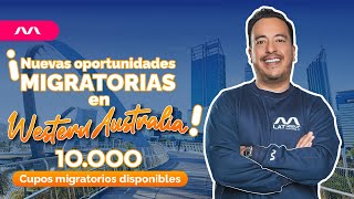 ¡10000 Cupos Disponibles Oportunidades Migratorias en Western Australia 🎉 [upl. by Ihteerp]