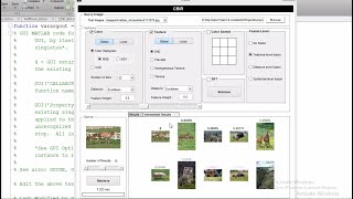MATLAB code of Content based image retrieval CBIR [upl. by Niemad954]