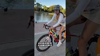 CAR IS FAT BIKE IS FIT cycling cycle bike bikelife roadbike roadcycling [upl. by Pontias]