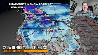 Snow Forecast for MidNovember [upl. by Narad]