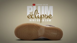 PLUM ECLIPSE 2023 Nike Dunk Low DETAILED LOOK  OFFICIAL RELEASE DATE [upl. by Tongue]