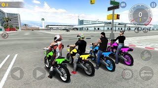 Motorcycle Bike Race Game for Children  Best Games for Kids [upl. by Sutsuj469]