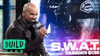 Shemar Moore Chats About The Second Season Of CBSs quotSWATquot [upl. by Jeni]