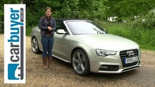 Audi A5 Cabriolet convertible review  CarBuyer [upl. by Eeloj546]